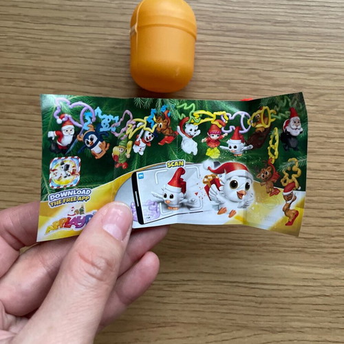 Kinder Surprise Christmas Edition new with wrapper and egg