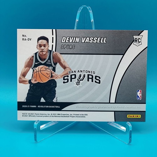 NBA Panini Revolution 2020-21 Devin Vassell Rookie Autograph Card new