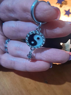 Yin Yang stainless steel earrings made to order, black and white
