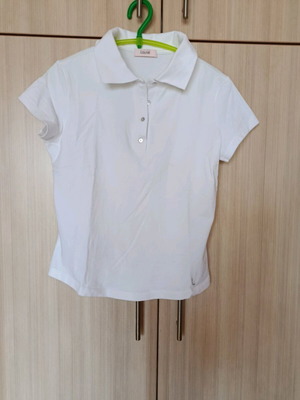 Laurel polo shirt S like new, white