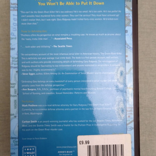 Defending Gary criminology book like new, English