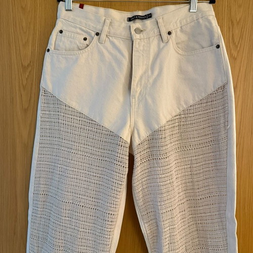 Salt & Pepper jeans used, size M, beige