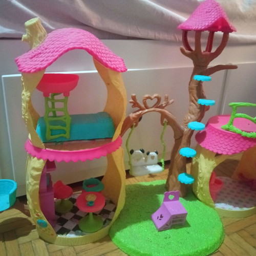 Enchantimals complete collection of houses and dolls used