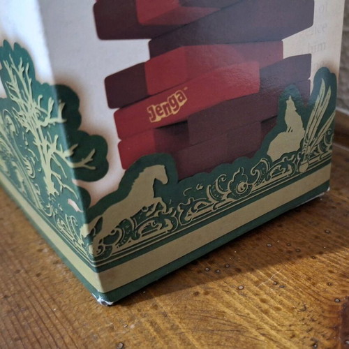 Jenga Book Lovers Edition like new, special 2011 edition by USAopoly