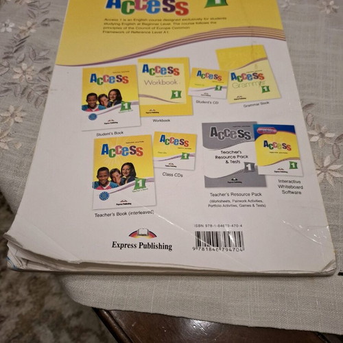 Access Student's Book 1 used, in fairly good condition