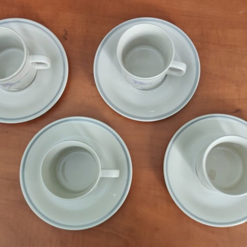 Sango Manor Tea Set for 12, vintage, like new, stoneware floral design