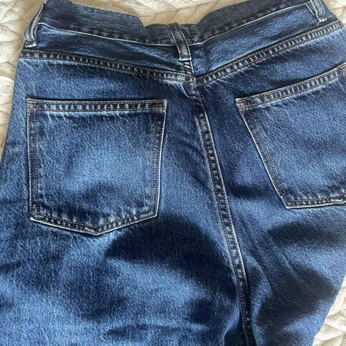 Staff jeans new, soft elastic, wide leg, size 26, blue