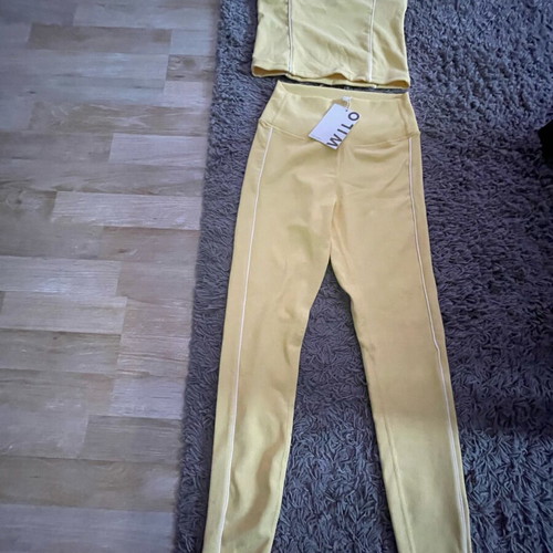 WILO sports set size S new, yellow