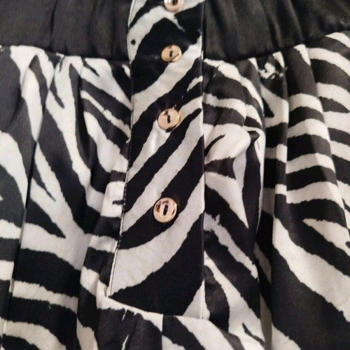 SugarFree women's salvari pants like new, black and white, size M