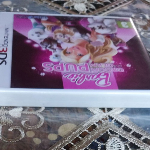 Barbie Groom and Glam Pups Nintendo 3DS game PAL European edition rare