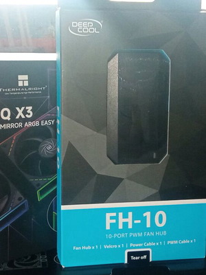 Thermalright TL-M12Q 2x3 τεμάχια σαν καινούργιο με Deepcool FH-10 fan hub