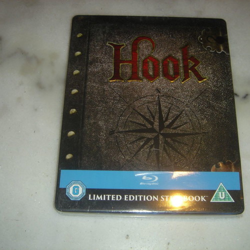 Hook Steelbook Blu-Ray καινούργιο, ελληνικοί υπότιτλοι, UK edition