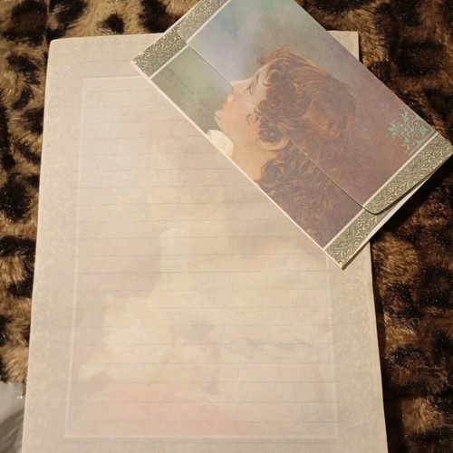 Used correspondence, 2 sets with folder and sheets