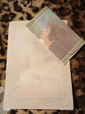 Used correspondence, 2 sets with folder and sheets