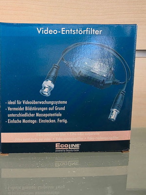 Ecoline Video Interference Filter new for CCTV systems