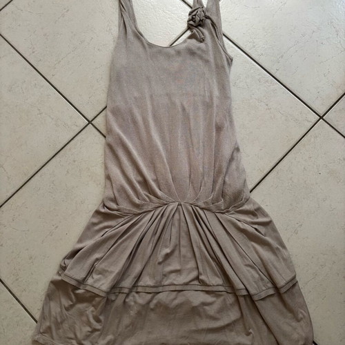 Midi dress like new, beige, size M