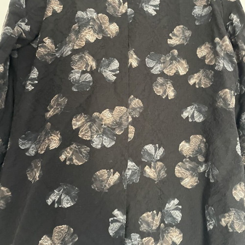 Vassia Kostara blazer, size small, black multicolor