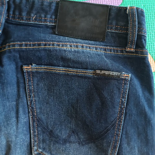 Superdry Slim Fit Jeans W33-34 L Large Blue like new