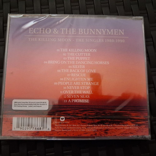 Echo & The Bunnymen The Killing Moon The Singles 1980-1990 CD new, rock