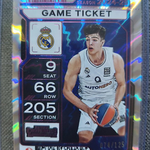 Panini Contenders EuroLeague 2025-26 Card Pack with Theo Maledon Autograph