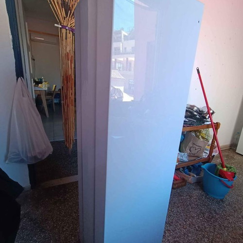 Floor lamp LED plexiglass used, white