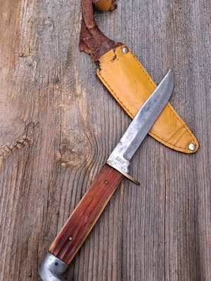 Колекционно ловно ножче Triple Stamped Japan като ново