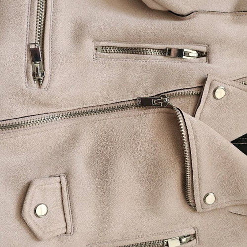 Zara short jacket new, beige-pink, medium