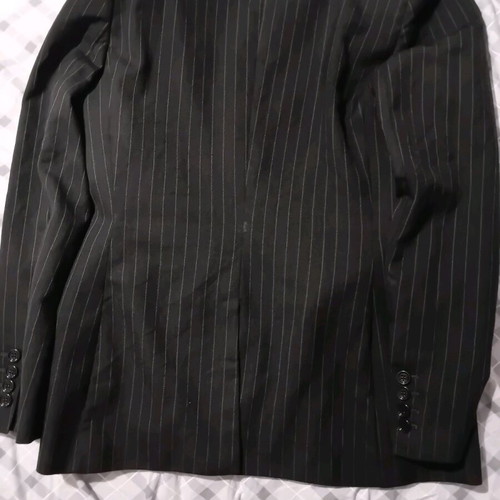 Dolce & Gabbana women's jacket used, black with gray stripes