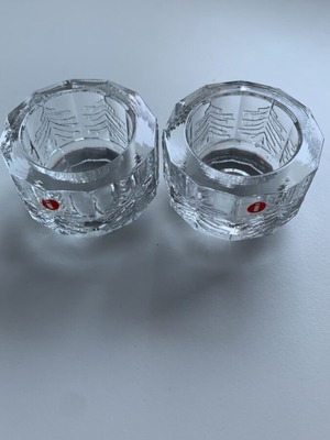 Iittala Κηροπήγια Kuusi και Βάζο Linearia μεταχειρισμένο σετ