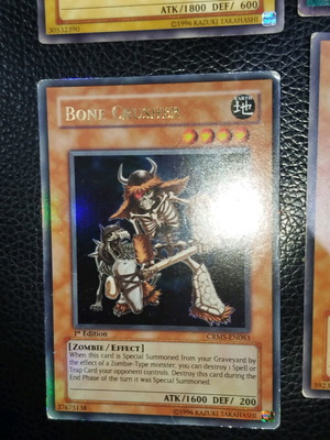 Bone Crusher CRMS-EN083 1st Edition Ultra Rare used