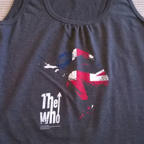Legend of Rock sleeveless shirt used, size Small, gray