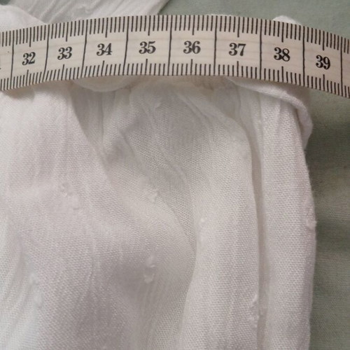 River Island dress like new with built-in shorts, white, size L