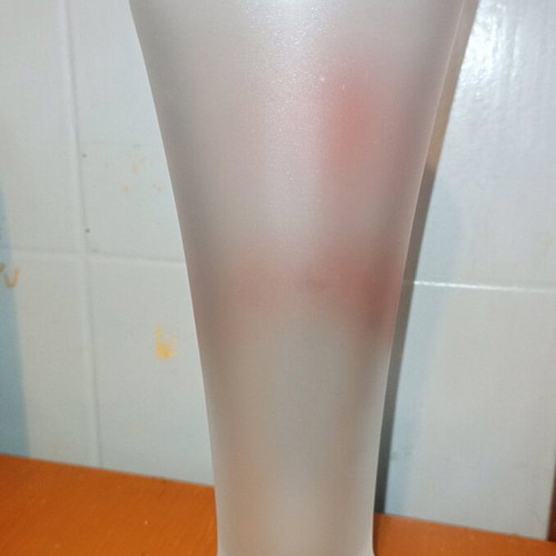Vintage glass Olympiakos cup like new