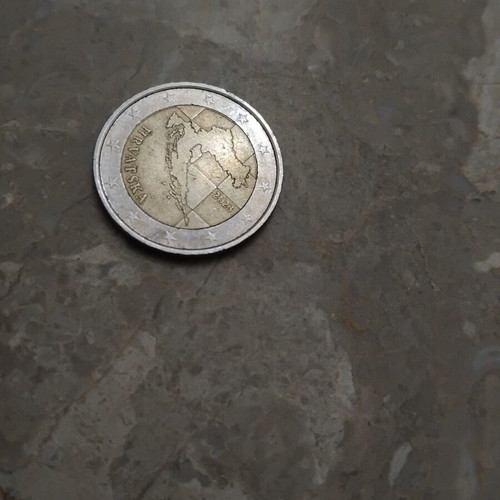 Commemorative 2 Euro Coin Croatia used