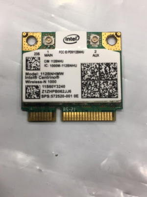 Intel Wi-Fi model 112BNHMW like new