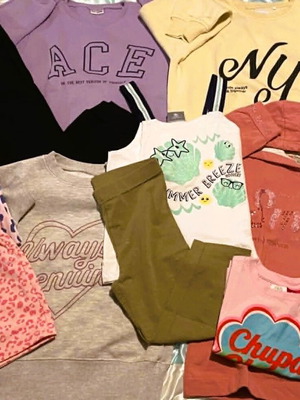 Winter clothing pack like new, multicolored