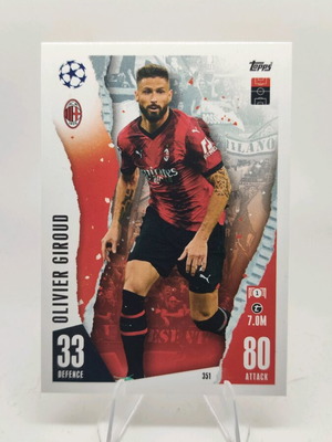Olivier Giroud Topps Match Attax collectible card like new