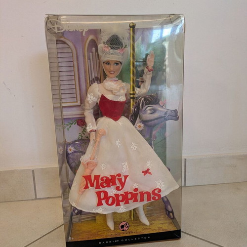 Mary Poppins Pink Label Mattel Collectible Doll new
