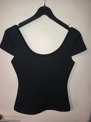 Μπλούζα καπιτονέ Enzzo μαύρη μέγεθος S σαν καινούργιο