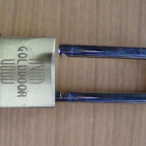 Golddoor Heavy-Duty Long-Shackle Padlock No50 like new