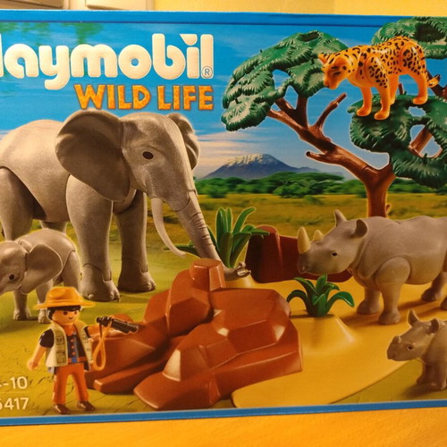 Playmobil Wildlife 5417 Savannah Rare Set New