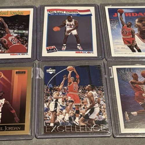 Michael Jordan 12 rare cards used