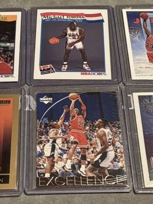 Michael Jordan 12 rare cards used