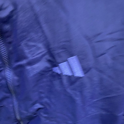 Adidas Drei Streifen jacket new, blue and purple color blocking