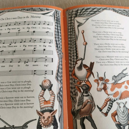 Children's book On Christmas Day In The Morning! like new, 1959