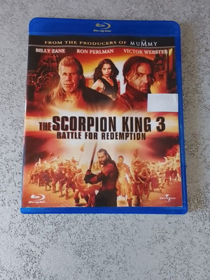 The Scorpion King 3 Battle for Redemption Blu-ray like new, subtitles