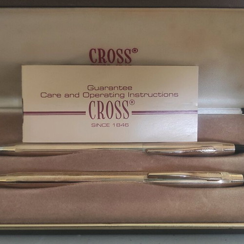Cross pen and mechanical pencil set new