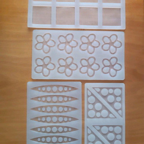 Silicone molds for chocolate decoration new