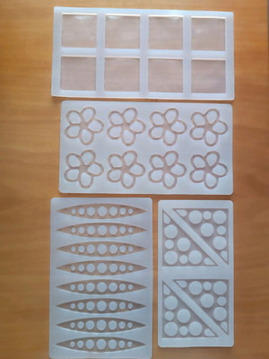Silicone molds for chocolate decoration new