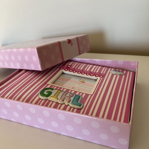 Princelino photo album for girl new, 32 sheets, pink